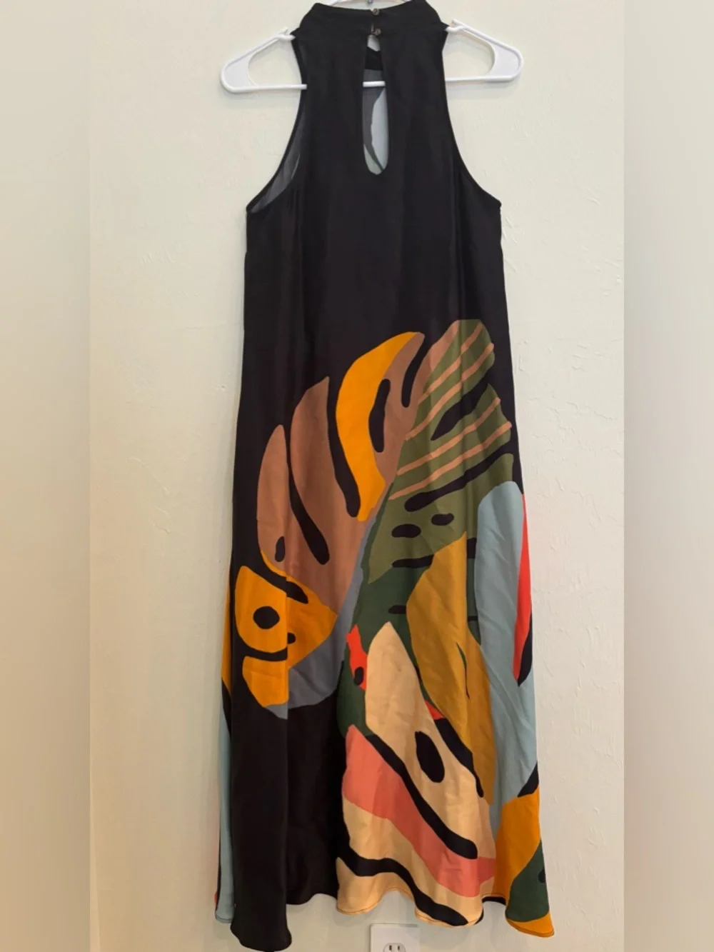 Farm Rio Halter Leaf Maxidress - Picture 10 of 15